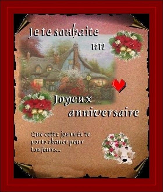 CADEAU POUR MON ANNIVERSAIRE