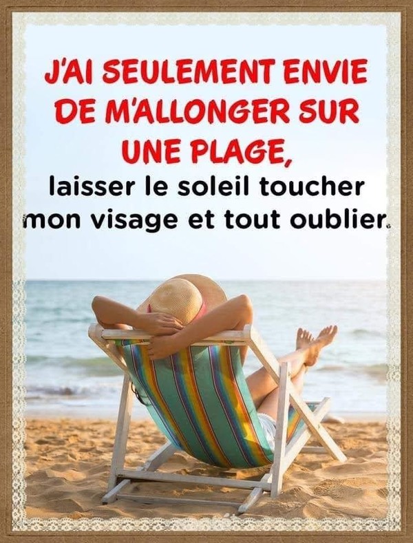 LA PLAGE ,LE REVE